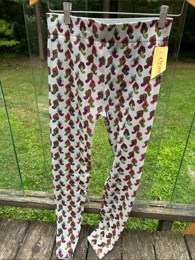 Women's Paisley Print Leggings - Multicolor